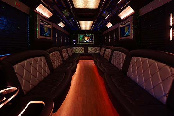 large limo bus