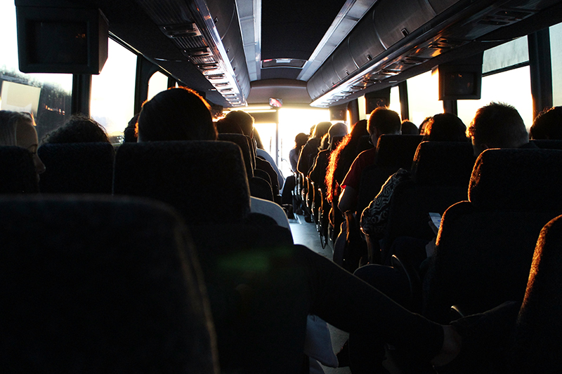 Charter bus rental in Napa